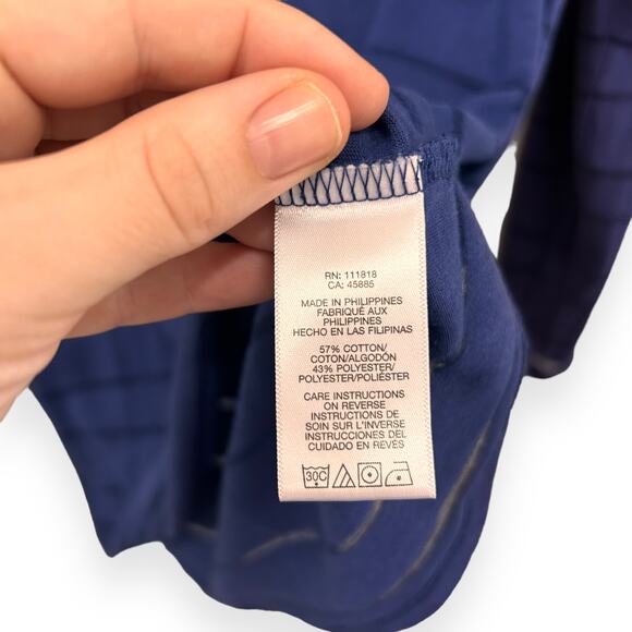 Michael Kors Knit Cotton Long Sleeve Top Size Small - Picture 6 of 6